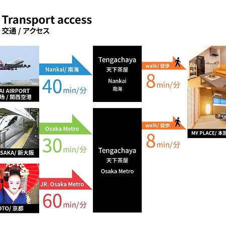 Bijou Suites Naniwa Osaka Eksteriør billede
