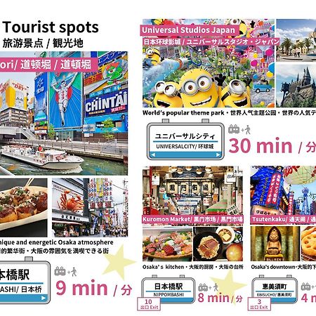 Bijou Suites Naniwa Osaka Eksteriør billede